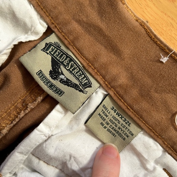 Field & Stream 100% cotton pants - Picture 5 of 6